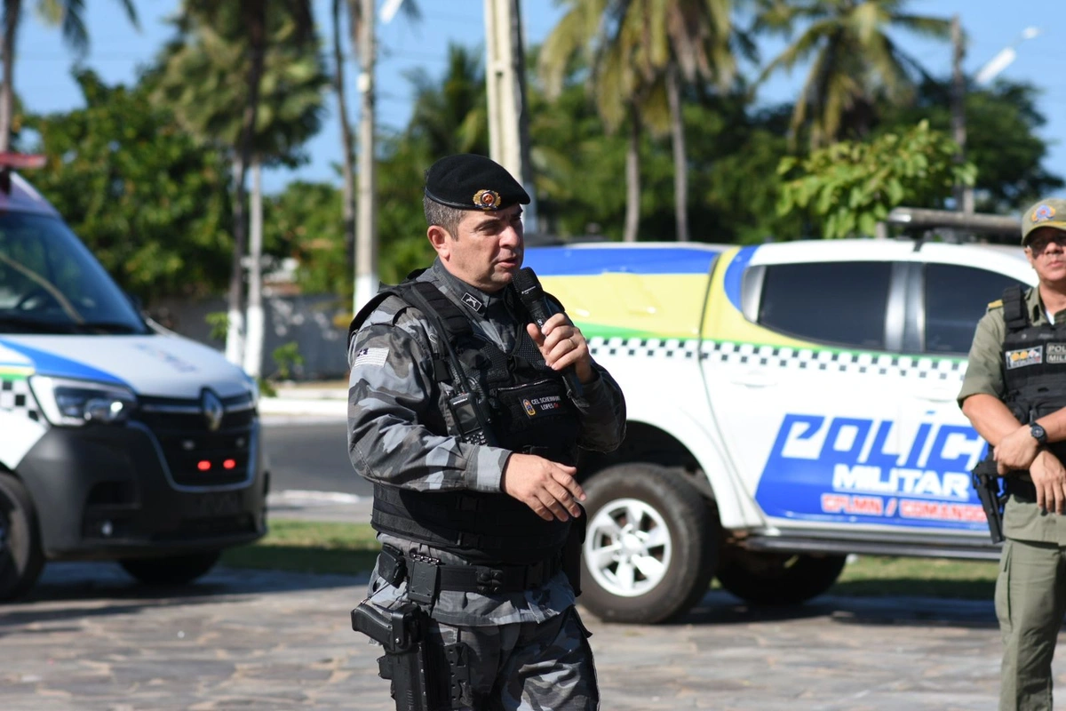 Comandante-Geral da PMPI, coronel Scheiwann Lopes