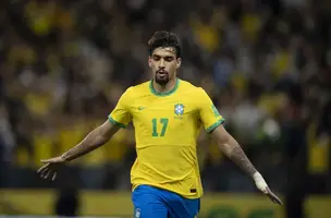 Contra a Colômbia, Paquetá foi o autor do gol do Brasil em partida que garantiu a vaga para a Copa de 2022 (Foto: Lucas Figueiredo/CBF)