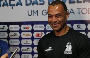 CUFA confirma pentacampeão Cafu no lançamento da Taça das Favelas Piauí 2024 (Foto: Divulgação)