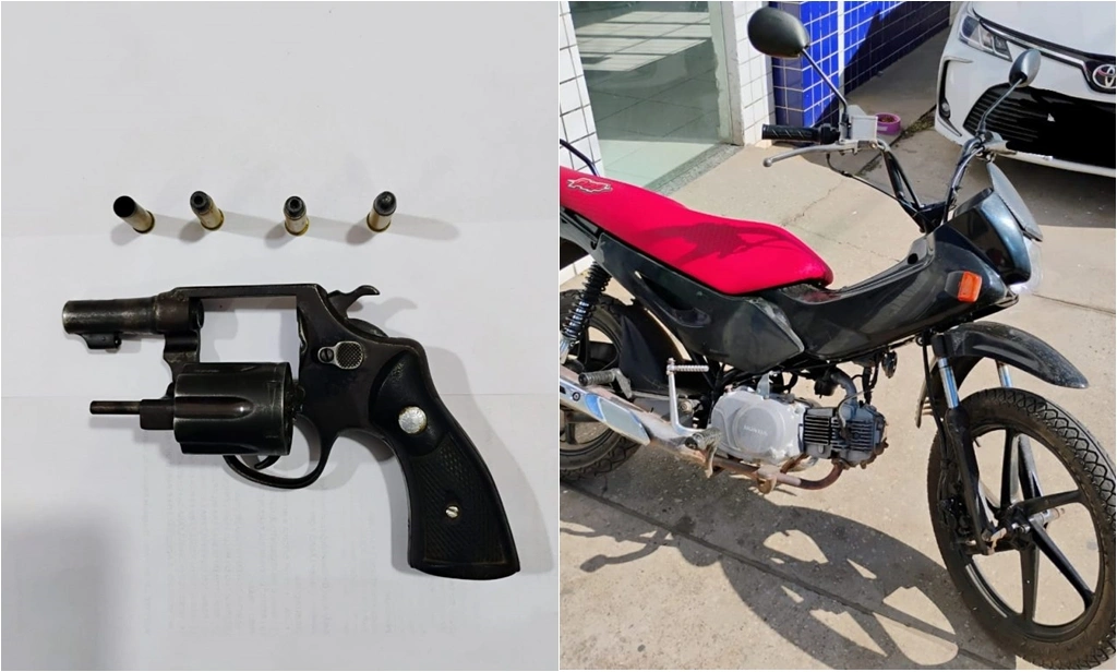 Dois suspeitos presos após roubo de motocicleta e mochila em Timon