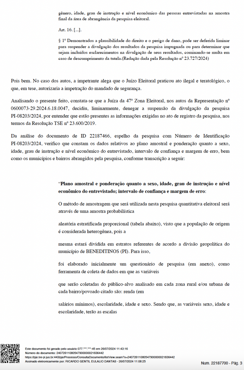 Eleições 2024: Pesquisa Eleitoral é suspensa por indícios de fraude