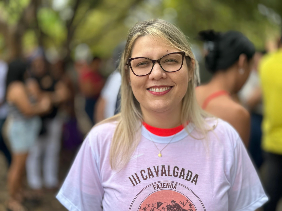 Éster Miranda, pré-candidata a vice-prefeita de Monsenhor Gil
