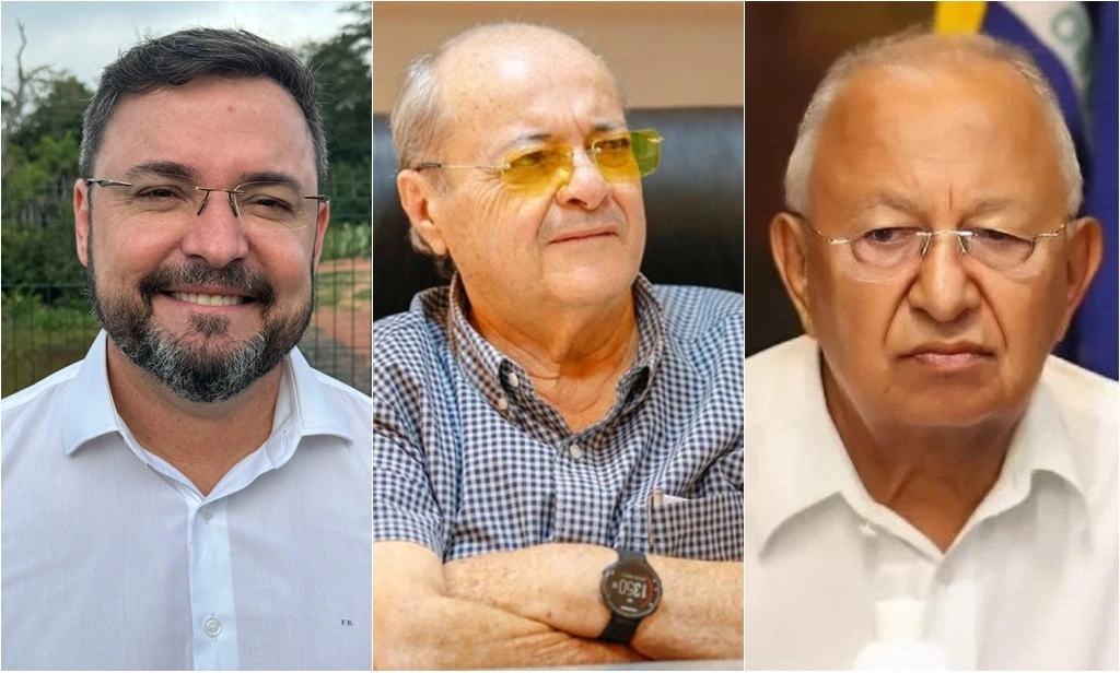 Fábio Novo, Sílvio Mendes e Dr. Pessoa
