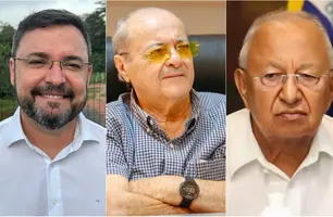 Fábio Novo, Sílvio Mendes e Dr. Pessoa (Foto: Reprodução)