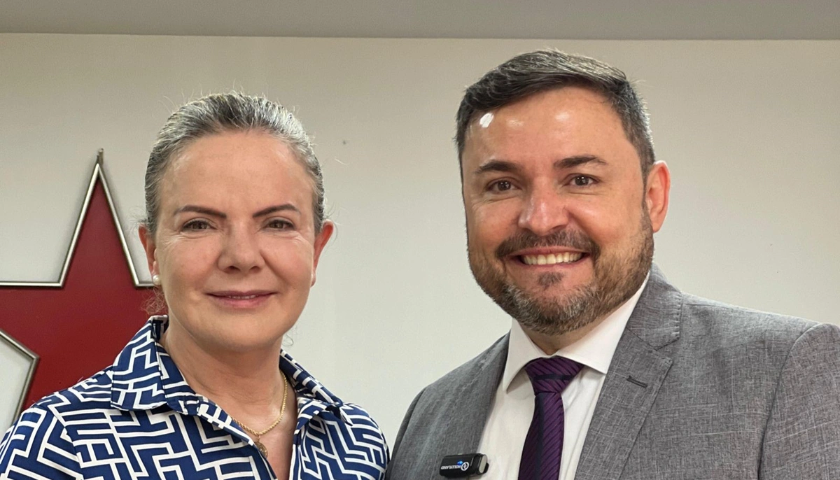 Gleisi Hoffman confirma visita de Lula em Teresina para fortalecer Fábio Novo