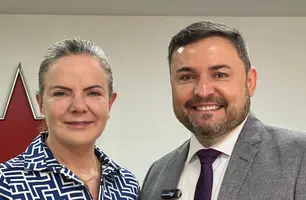 Gleisi Hoffman confirma visita de Lula em Teresina para fortalecer Fábio Novo (Foto: Ascom/Fábio Novo)