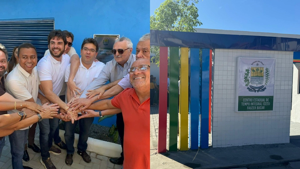 Governador inaugura praça e anuncia R$ 5 milhões em obras do OPA para Floriano