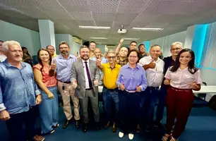 ‘Hoje é o dia mais feliz da minha pré campanha’, diz Novo sobre apoio do PSDB/Cidadania (Foto: Alessandra Fonseca/Conecta Piauí)