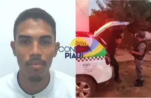 Homem com mandado de prisão é preso após irmão ser abordado pela PM em Teresina (Foto: Reprodução)