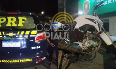 Homem é detido por conduzir moto roubada na BR-316 em Demerval Lobão