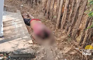 Homem é encontrado morto com sinais de agressão a pauladas atrás de UBS em Timon (Foto: Reprodução)