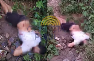 Homem é morto a tiros e corpo é encontrado dentro de grota em Teresina (Foto: Reprodução)