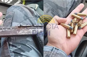Homem é preso com arma caseira e 10 munições dentro de apartamento em Teresina (Foto: Conecta Piauí)