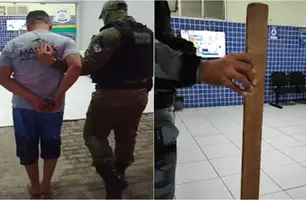 Homem é preso em flagrante em Parnaíba (Foto: Reprodução)