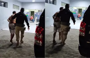 Homem embriagado tenta atropelar pessoas na BR-343 em Parnaíba (Foto: Reprodução)