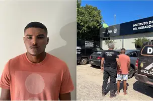 Homem foi preso no bairro Vale do Gavião (Foto: Reprodução)