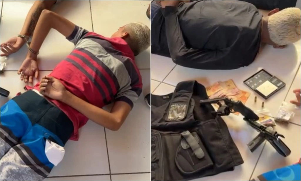 Homens são presos e armas são apreendidas