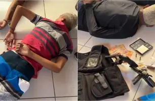 Homens são presos e armas são apreendidas (Foto: Reprodução)