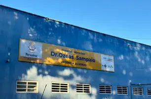 Hospital no qual a vítima foi encaminhada para receber o atendimento médico (Foto: Kassio Cavalcante/Conecta Piauí)