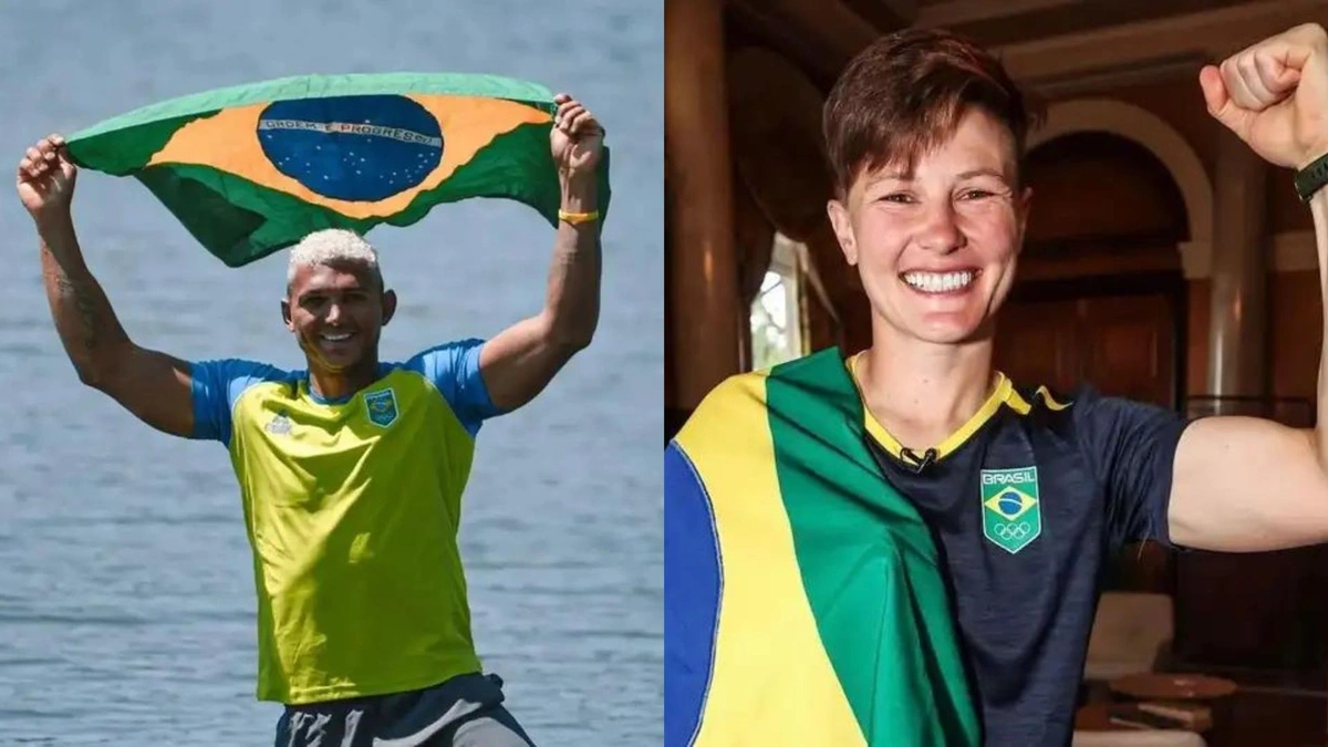 Isaquias e Raquel Kochhan