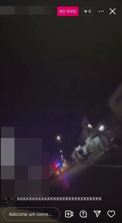 Jovem morre após sofrer acidente enquanto gravava live fugindo de GCM em Teresina