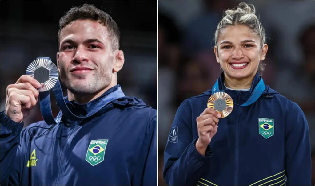 Medalhas no judô
