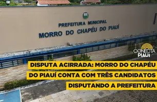 Morro do Chapéu do Piauí conta com três candidatos disputando a Prefeitura (Foto: Conecta Piauí)