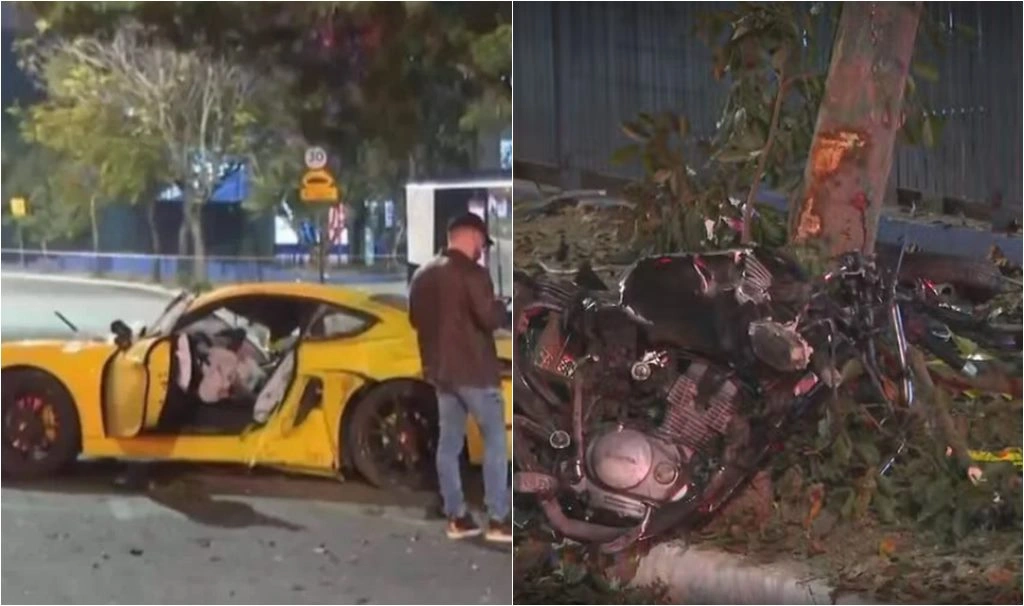 Motorista de Porsche atropela e mata motociclista após discussão