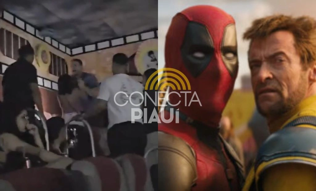 Mulher descobre traição durante sessão de ‘DeadPool e Wolverine’