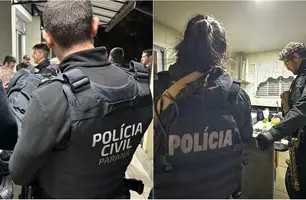 Operação da PC-PR teve alvo no Piauí (Foto: Reprodução)