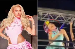 Pabllo Vittar 'perde' peruca durante show no Piauí; confira o vídeo (Foto: Reprodução)