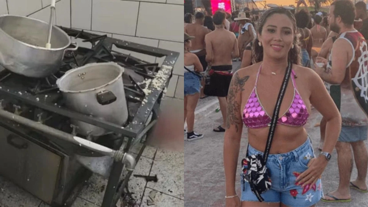 Panela de pressão explode e deixa cozinheira de escola em estado grave no RJ