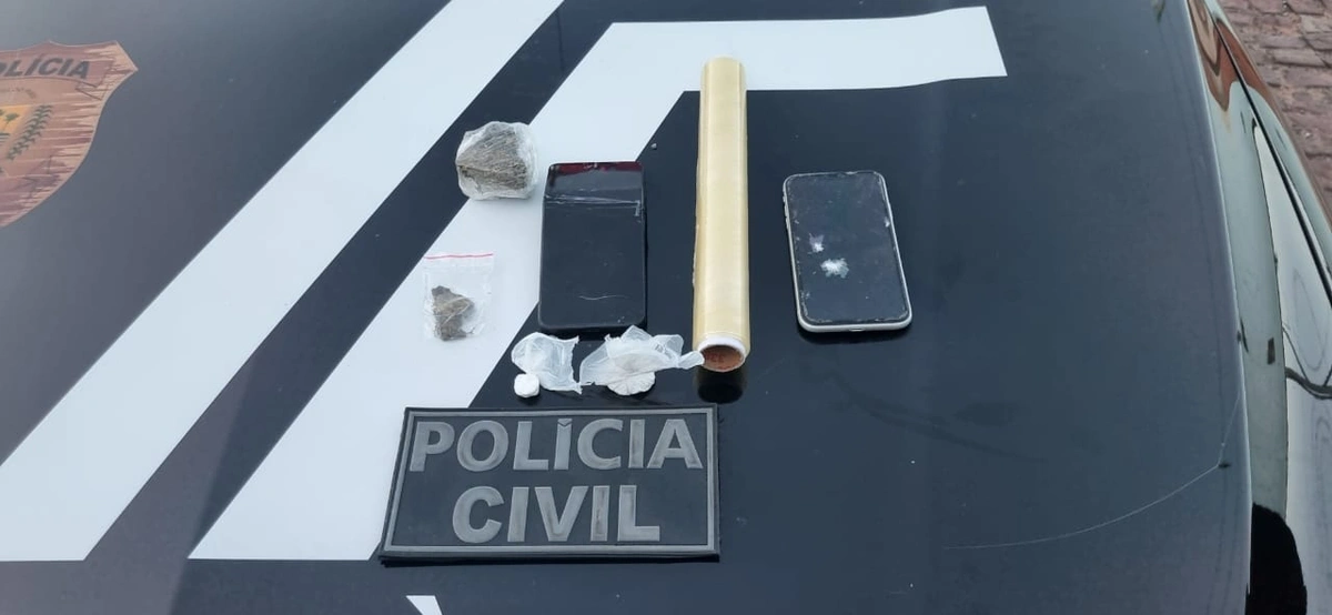 'Pepeu': suspeito de tentar matar comerciante é preso com drogas em Teresina