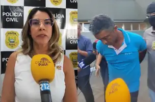 'Perseguia a vítima': Delegada detalha prisão de homem que matou ex em Teresina (Foto: Repórter 12/Conecta Piauí)