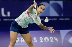 Piauiense conquista a primeira vitória do Brasil no Badminton Feminino nas Olimpíadas (Foto: COB)