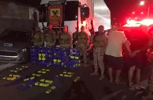 Polícia apreende mais de 100kg de maconha transportada em carga de pães no Piauí (Foto: Divulgação)