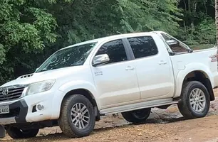 Polícia prende acusados de roubarem Hilux de vereador de Timon (Foto: Reprodução)
