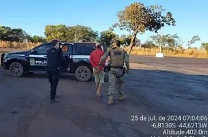 Polícia prende caçador com arma de fogo (Foto: Reprodução)