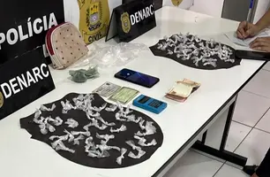 Polícia prende mulheres que vendiam drogas em cracolândias na zona Sul de Teresina (Foto: Reprodução)