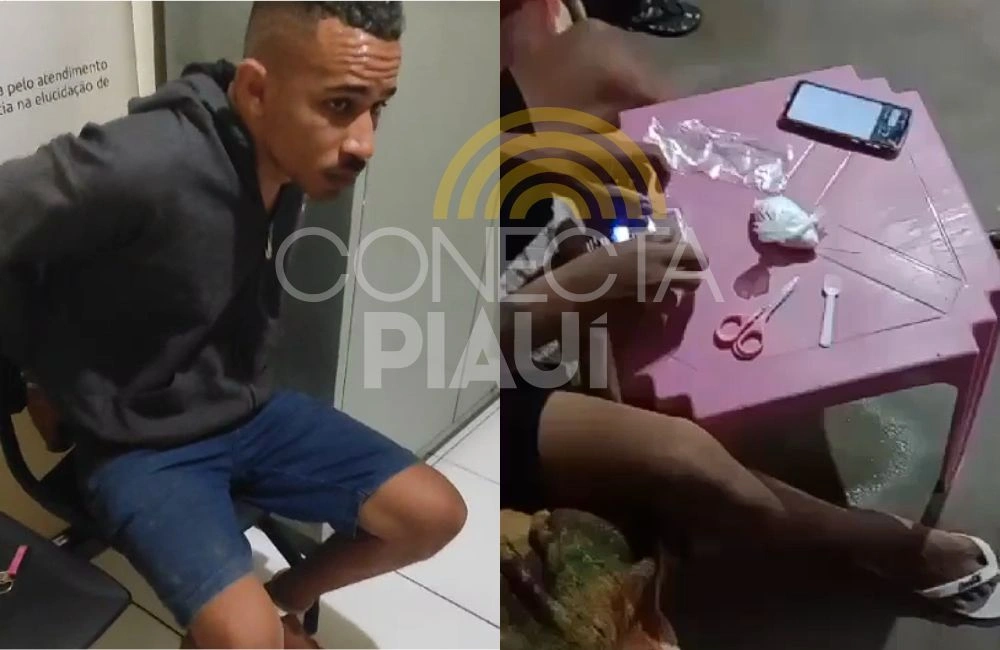 Polícia prende 'Rafael dos Pastéis' foragido que traficava drogas em Nazária