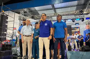 PP e PDT oficializam chapa de Júnior Carvalho e César Alexandre em Demerval Lobão (Foto: Alessandra Fonseca/Conecta Piauí)