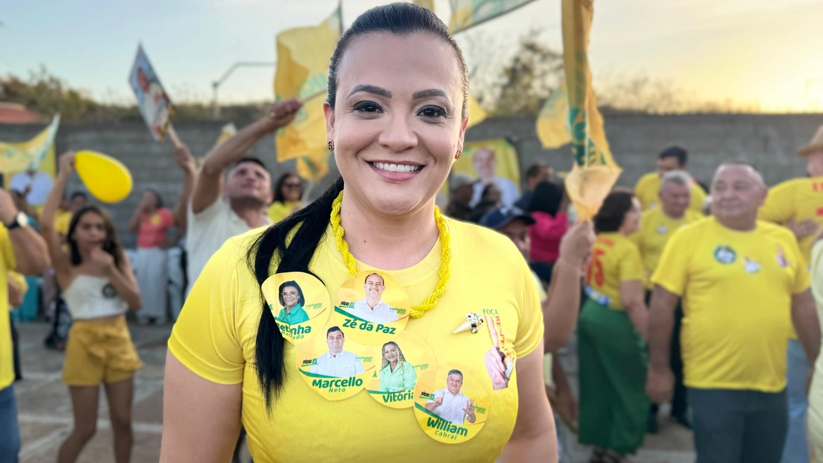 Pré-candidata a vice-prefeita, Larissa Pessoa