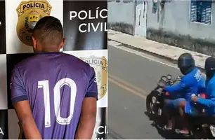 Presos acusado de praticar série de assaltos em Barras (Foto: Reprodução)