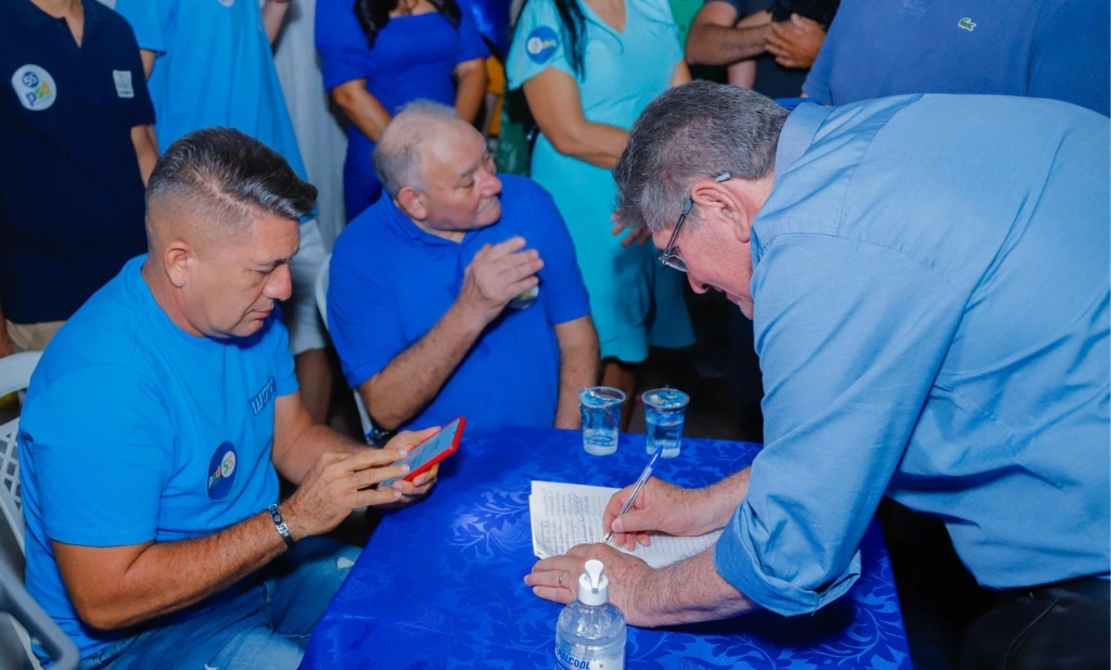 PSD oficializa Dr. Pedro Otacílio e Cícero Cauã à prefeitura de Alagoinha do Piauí