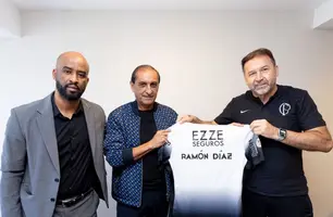 Ramón Díaz é anunciado no Corinthians mesmo com vínculo ao Vasco (Foto: Corinthians)