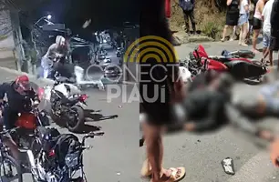 RJ: colisão frontal entre dois motociclistas deixa um morto e outro ferido (Foto: Reprodução)