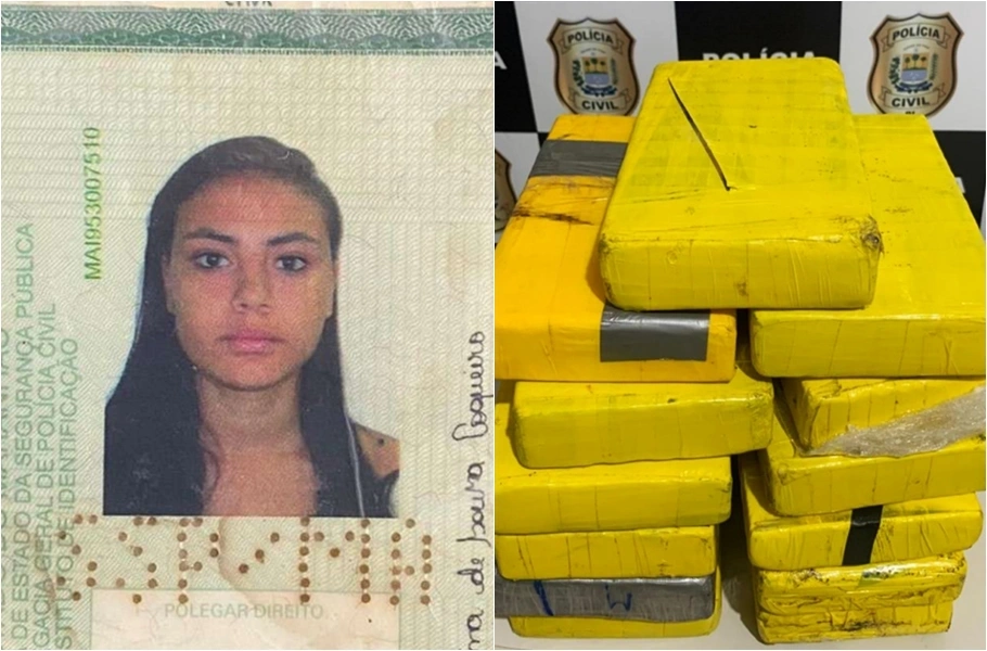 Saiba quem era a garota de programa presa com 13kg de cocaína em ônibus no Piauí