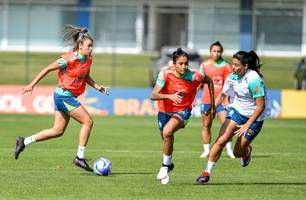 Seleção faz treinos específicos para a disputa da 1ª fase das Olimpíadas (Foto: CBF / Staff Images)