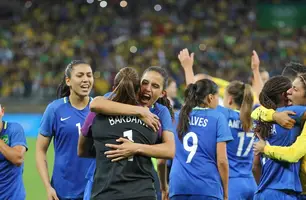 Seleção Feminina vence Austrália nas quartas de final da Rio 2016 (Foto: Ricardo Stuckert/CBF)