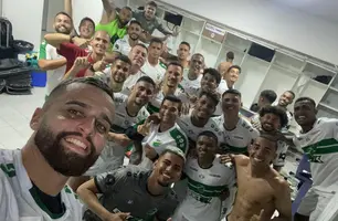 Selfie da classificação do Altos-PI (Foto: Divulgação/Altos-PI)